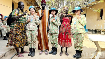 "ផ្កាកុលាប" ចូលរួមជាមួយកងកម្លាំងរក្សាសន្តិភាព