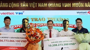ការឈ្នះ Jackpot របស់ Vietlott ជិត 37 ពាន់លាន គ្រួសារទាំងមូលមិនអាចដេកបានពេញមួយយប់