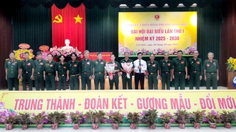 សមាជអតីតយុទ្ធជននៃសង្កាត់ Tinh Bien អាណត្តិ 2025 - 2030