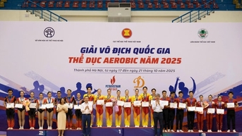 ទីក្រុង​ហាណូយ​បាន​ជាប់​ចំណាត់​ថ្នាក់​លេខ​២​ក្នុង​ការ​ប្រកួត​កីឡា​កាយ​សម្ព័ន្ធ​ជាតិ​ឆ្នាំ​២០២៥