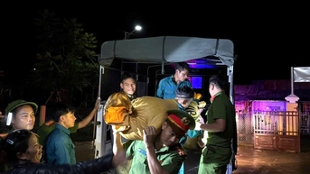 ឃុំត្រាលីញបានជម្លៀសប្រជាជនចំនួន 8 គ្រួសារភ្លាមៗនៅតំបន់ដែលងាយនឹងបាក់ដីទៅទីទួលសុវត្ថិភាព។