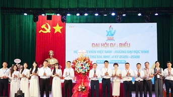 Đại hội Hội Sinh viên Trường Đại học Vinh khóa XIV nhiệm kỳ 2025 - 2028