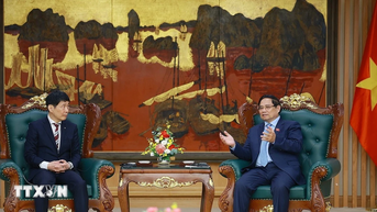 នាយករដ្ឋមន្ត្រី Pham Minh Chinh៖ បន្តជំរុញទំនាក់ទំនងវៀតណាម-ជប៉ុន