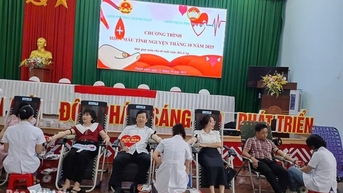 Tiếp nhận 148 đơn vị máu tình nguyện