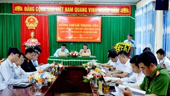 ស្តារសណ្តាប់ធ្នាប់ក្នុងការគ្រប់គ្រង និងការពារព្រៃឈើក្នុងឃុំ Quang Son យ៉ាងឆាប់រហ័ស