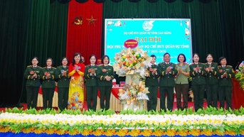 Đại hội phụ nữ Bộ Chỉ huy Quân sự tỉnh nhiệm kỳ 2025 - 2030 - Báo Cao Bằng điện tử