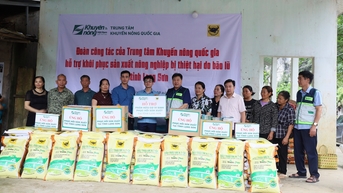 Trung tâm Khuyến nông Quốc gia triển khai hướng dẫn khôi phục sản xuất sau bão lũ tại tỉnh Lạng Sơn