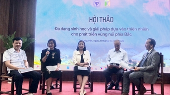 워크숍 "북부 산악 지역 개발을 위한 생물다양성과 자연 기반 솔루션" - Cao Bang Electronic Newspaper
