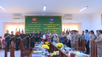 Ban Chuyên trách tỉnh Gia Lai hội đàm với Ban Chuyên trách tỉnh Ratanakiri