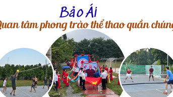 Bảo Ái quan tâm phong trào thể thao quần chúng
