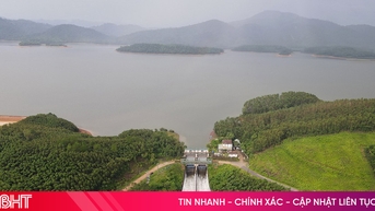 Hồ đập “cắt lũ” hiệu quả qua các đợt mưa lớn ở Hà Tĩnh