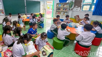 Bếp ăn bán trú "Ðỏ lửa" yêu thương