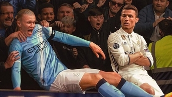 Haaland san bằng thành tích Ronaldo, chạm mốc mới ở Cúp C1