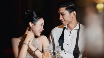 រូបថតខួបអាពាហ៍ពិពាហ៍ដ៏ស្រស់ស្អាតបំផុតរបស់ Van Hau - Hai My