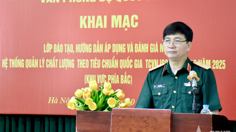 បើកវគ្គបណ្តុះបណ្តាលស្តីពីការអនុវត្តប្រព័ន្ធគ្រប់គ្រងគុណភាពតាមស្តង់ដារជាតិ