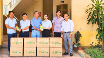 ទទួលបានគ្រាប់ពូជបន្លែចំនួន 160 គីឡូក្រាម ដើម្បីជួយដល់កសិករក្នុងការស្តារផលិតកម្មឡើងវិញក្រោយព្យុះ