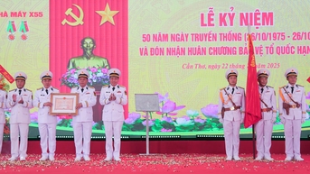 X55海軍工場が一級祖国保護勲章を受賞