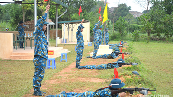 Air Defense - បណ្ឌិតសភាកងទ័ពអាកាសរៀបចំការបាញ់គ្រាប់ពិតសម្រាប់និស្សិតវគ្គទី ៧១