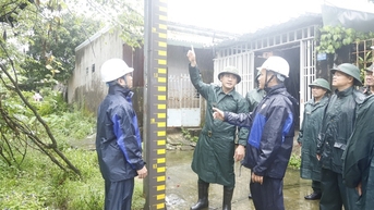 Quân khu 5 sẵn sàng phương án sơ tán người dân tại vùng ngập lụt