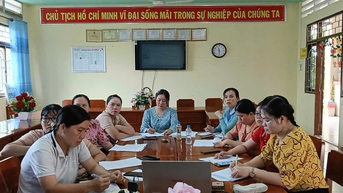 Duy trì, nâng cao chất lượng xóa mù chữ sau sáp nhập