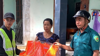 Xã Thăng An chủ động ứng phó mưa bão