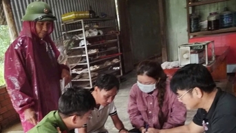 Xã Phú Ninh di dời dân vùng nguy cơ sạt lở, bảo đảm an toàn các công trình