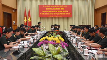 Kiểm tra công tác Dân số, Gia đình và Trẻ em tại Bộ tư lệnh Pháo binh - Tên lửa