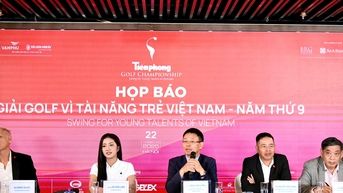 144 golfer trẻ tranh tài tại Tiền Phong Golf Championship 2025