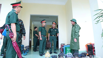 Lực lượng vũ trang Quân khu 5: Chủ động ứng phó bão số 12