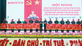 Binh chủng Tăng thiết giáp tổng kết thực hiện Nghị định số 76 và bế mạc Hội thi hậu cần - kỹ thuật năm 2025