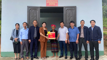 Ban Nội chính Tỉnh ủy Quảng Trị khánh thành, bàn giao nhà tình nghĩa tại xã Hướng Phùng