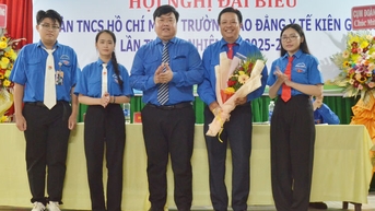 Hội nghị đại biểu Đoàn Trường Cao đẳng Y tế Kiên Giang lần thứ IX