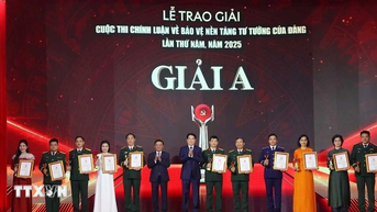 11 tác phẩm đạt giải A Cuộc thi bảo vệ nền tảng tư tưởng của Đảng