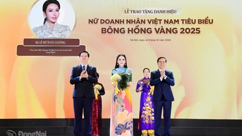 Doanh nhân Lê Nữ Thùy Dương - ‘Bông Hồng Vàng năm 2025’ và hành trình gần 30 năm cùng Tập đoàn KN Holdings