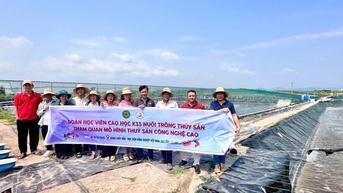 អនុបណ្ឌិតផ្នែកវារីវប្បកម្ម៖ ការបណ្តុះបណ្តាលជាក់ស្តែង គោលដៅអភិវឌ្ឍន៍ប្រកបដោយចីរភាព