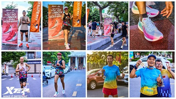 Xtep, 베트남 하노이 Standard Chartered Heritage Marathon을 위한 첫 번째 X-RUN CAMP 훈련 캠프 시작