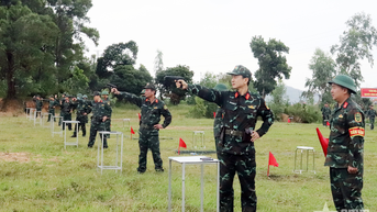 កងពលតូចលេខ៩១ (កងពលលេខ១៩) បានរៀបចំការធ្វើតេស្តបាញ់គ្រាប់ពិត ដើម្បីធានាសុវត្ថិភាព។