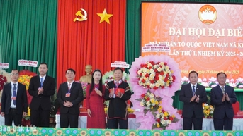 Đại hội đại biểu Mặt trận Tổ quốc Việt Nam xã Krông Búk lần thứ I, nhiệm kỳ 2025 - 2030