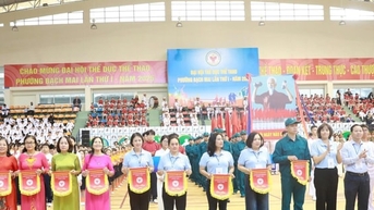 Bach Mai Ward បើកសមាជកីឡាលើកទី 1 - 2025