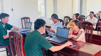 ប៉ុស្តិ៍ឆ្មាំព្រំដែន My An ផ្សព្វផ្សាយការទប់ស្កាត់ការនេសាទ IUU
