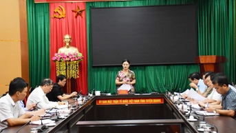 គណៈកម្មាធិការ​សង្គ្រោះ​ខេត្ត​បាន​ប្រជុំ​គ្នា​ដើម្បី​ឯកភាព​គ្នា​លើ​ការ​បែងចែក​ជំនួយ​សម្រាប់​ការ​ខូចខាត​ដោយសារ​គ្រោះធម្មជាតិ។