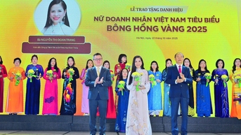 Ba nữ doanh nhân Huế đạt danh hiệu “Bông hồng Vàng” năm 2025