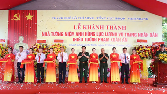 ពិធីសម្ពោធវិមានអនុស្សាវរីយ៍ ឧត្តមសេនីយឯក Pham Xuan An