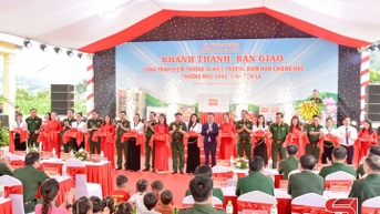 ពិធីសម្ពោធសាលាតានៀត និងសាលាមត្តេយ្យ Chieng Hac