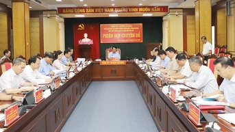 Ban Chỉ đạo phát triển khoa học, công nghệ, đổi mới sáng tạo và chuyển đổi số họp phiên chuyên đề