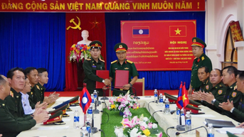 20 học viên Bộ Quốc phòng Lào hoàn thành khóa tập huấn về nông nghiệp tại Binh đoàn 15