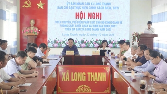 ឡុង ថាញ់ ផ្សព្វផ្សាយច្បាប់ដល់គ្រួសារអាជីវកម្មជាង 100