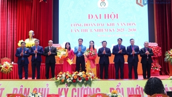 Đại hội Công đoàn Đặc khu Vân Đồn lần thứ I: Phấn đấu phát triển thêm ít nhất 750 đoàn viên