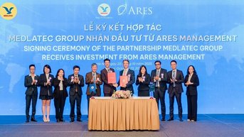 Ares ký kết hợp tác đầu tư vốn với đơn vị y tế đầu tiên tại Việt Nam