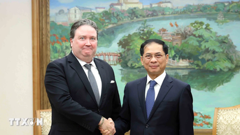 Phó Thủ tướng Bùi Thanh Sơn tiếp Đại sứ Hoa Kỳ Marc E. Knapper